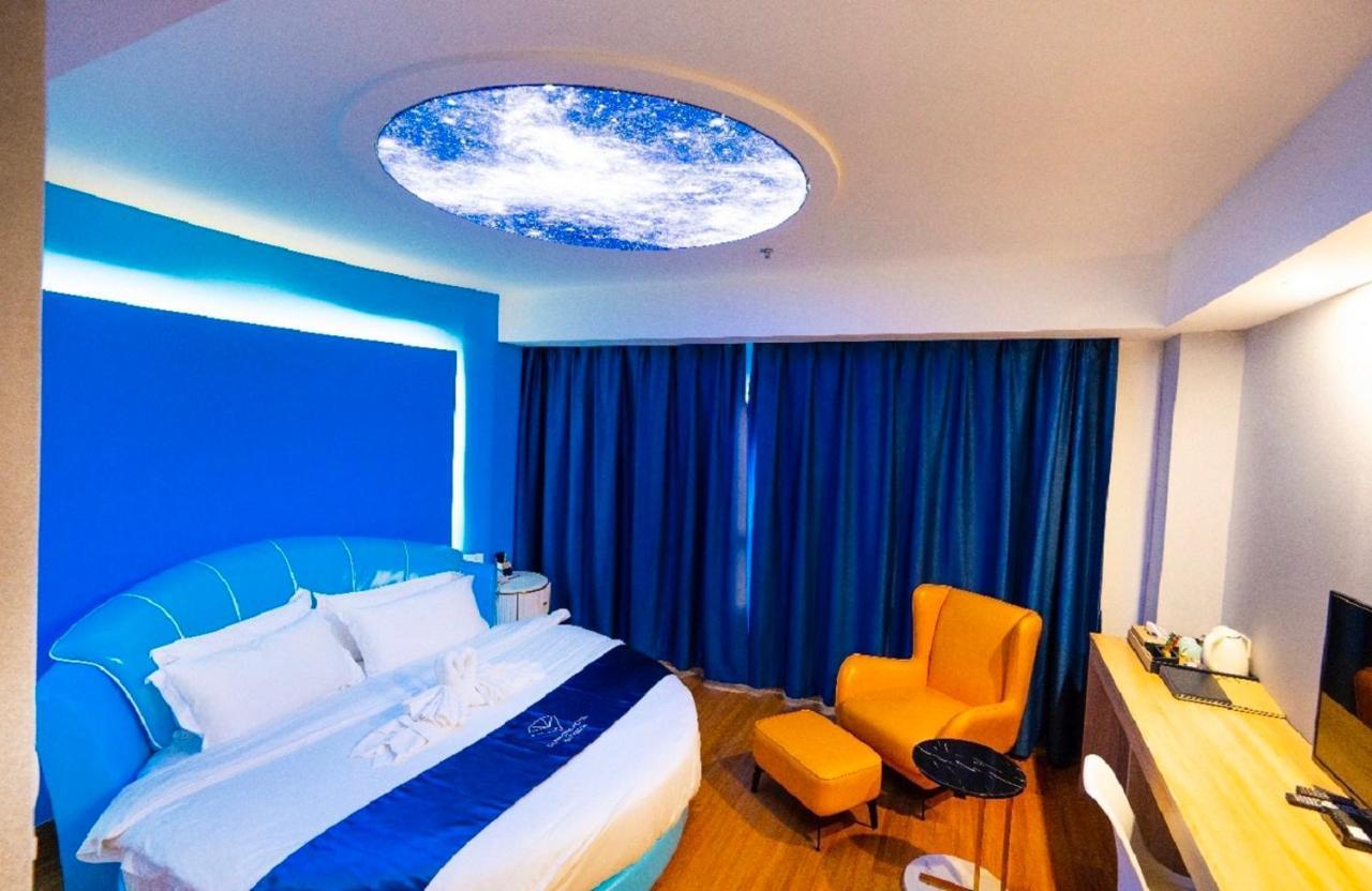 사파이어 호텔 방콕 외부 사진 A room at the hotel
