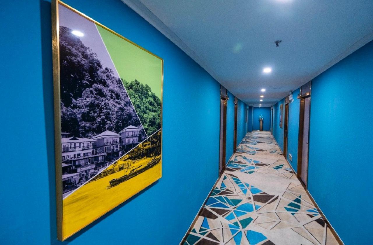 사파이어 호텔 방콕 외부 사진 Interior of the hotel