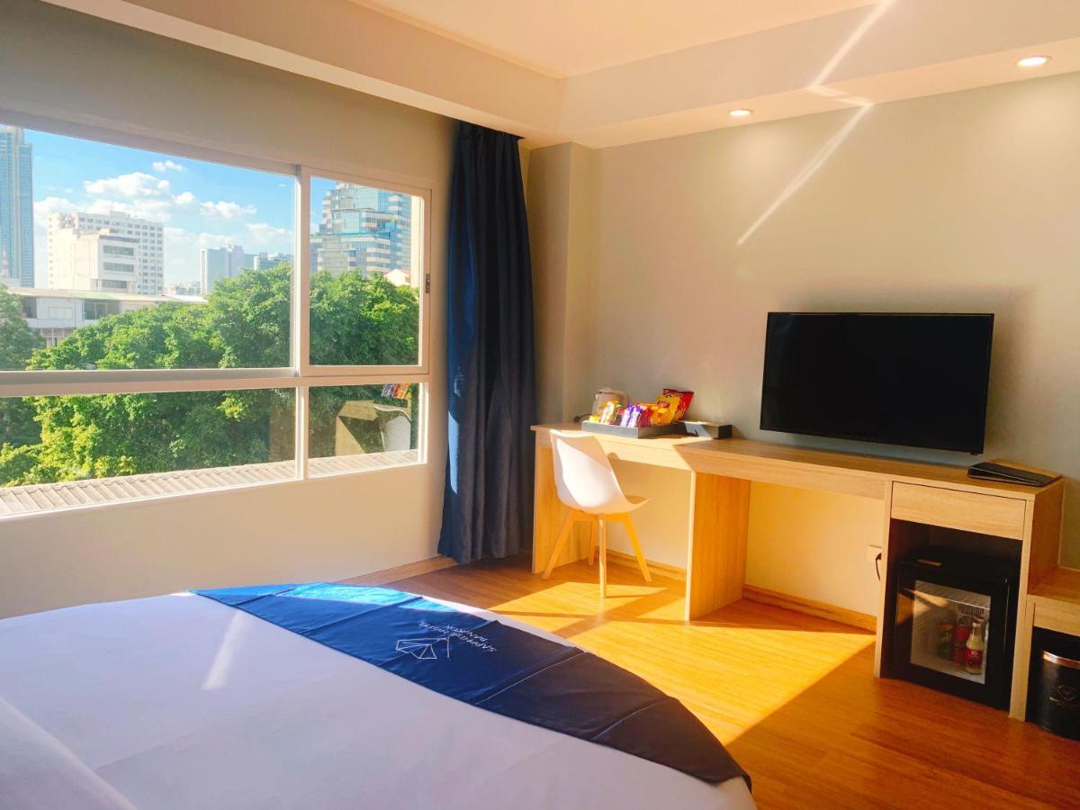 사파이어 호텔 방콕 외부 사진 A room at the hotel